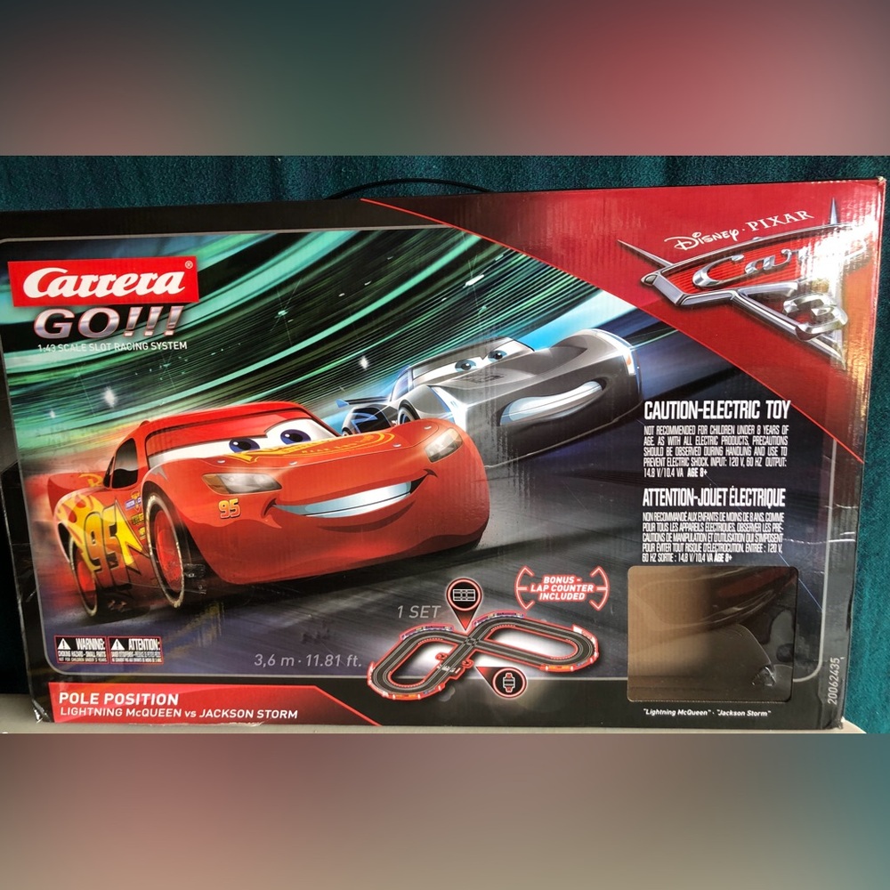Disney Pixar Cars Carrera GO Cars 3 Race Slot Race Track - Picture 4 of 6